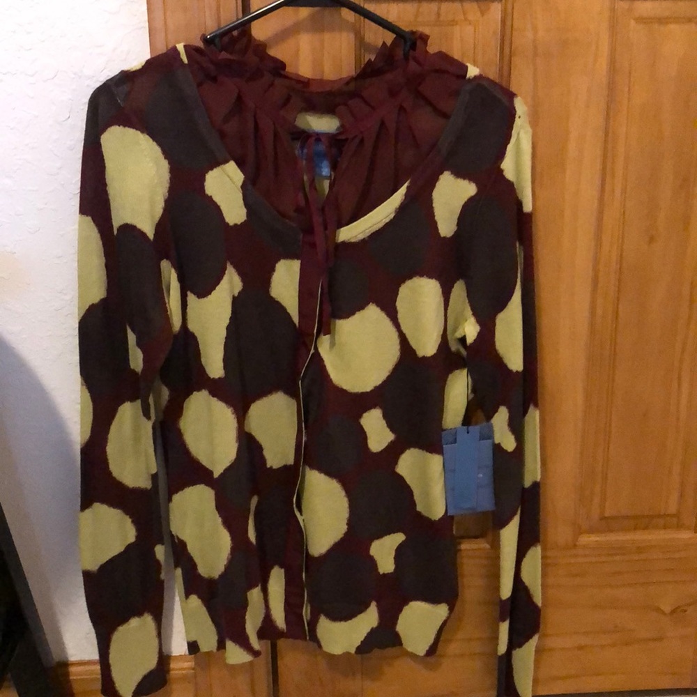 Vera Wang cardigan sweater